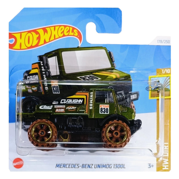 משאית הוט ווילס מרצדס יונימוג 1300 | Hot Wheels Mercedes-Benz Unimog 1300L