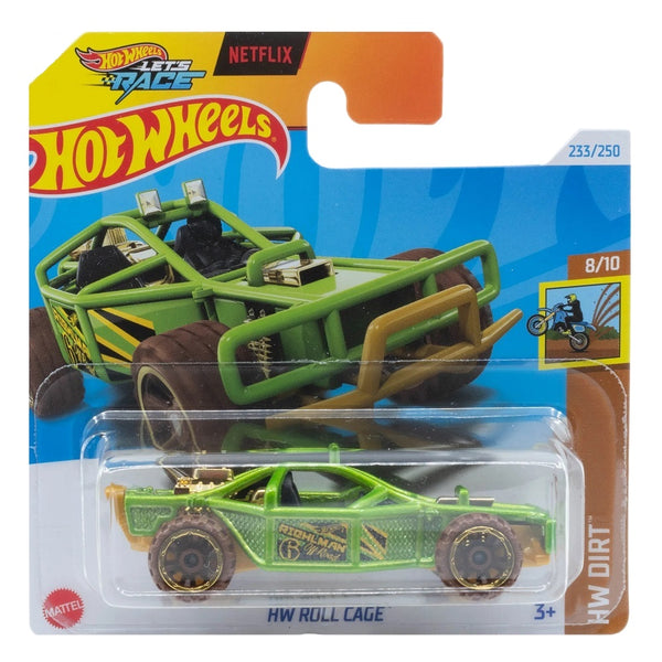 הוט ווילס כלוב התהפכות נטפליקס | Hot Wheels Netflix Let's Race HW Roll Cage