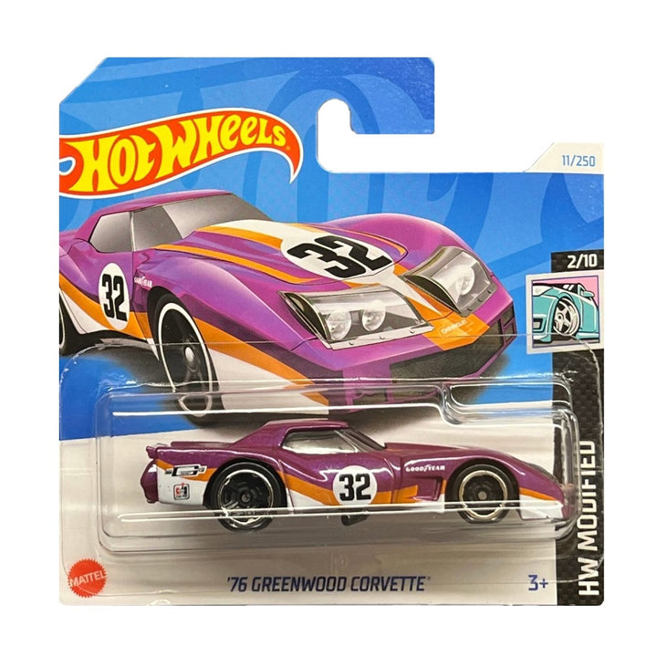 הוט ווילס קורבט גרינווד 1976 | Hot Wheels '76 Greenwood Corvette | רכבים | פלאנט איקס | Planet X