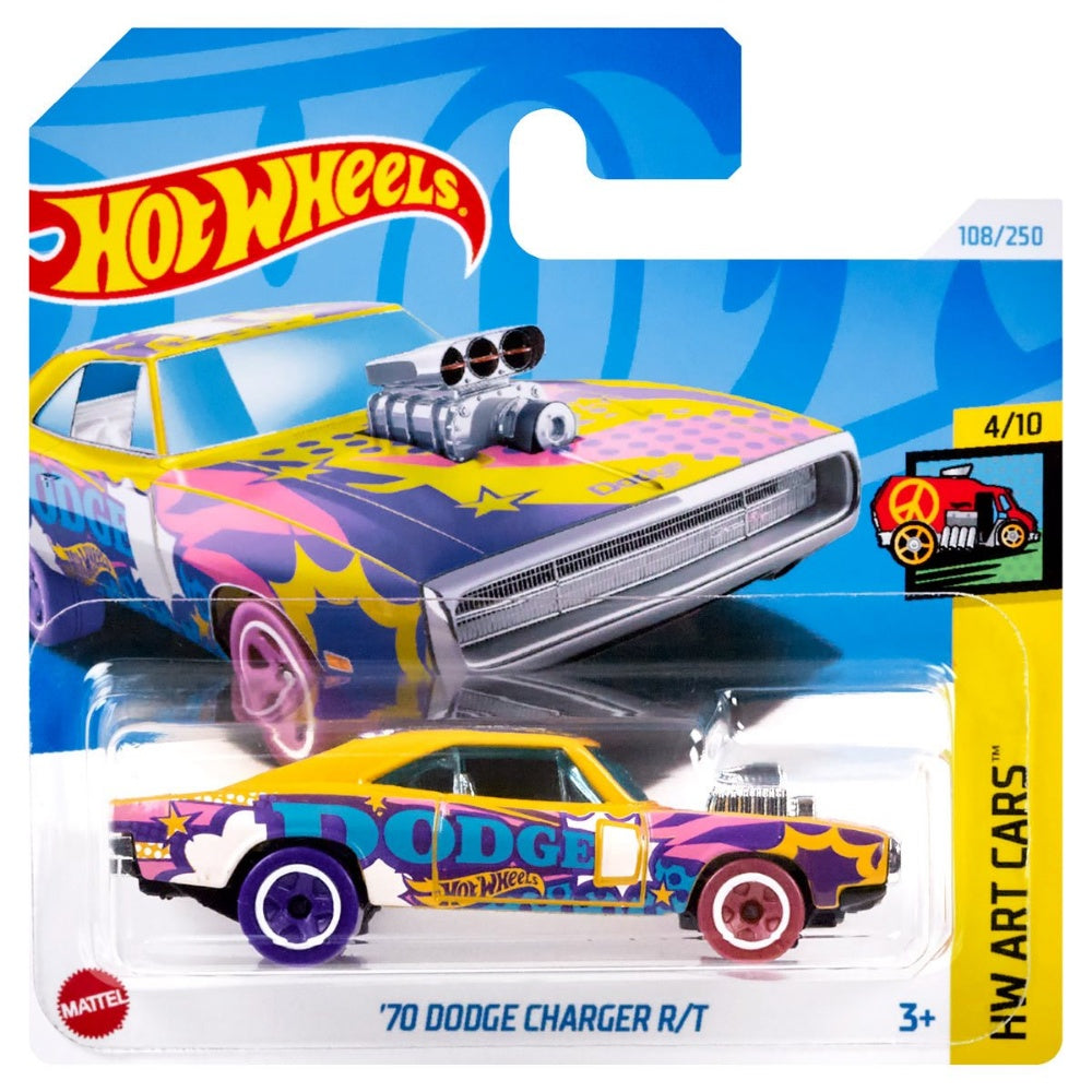 מכונית הוט ווילס דודג' צ'ארג'ר R/T 1970 | Hot Wheels '70 Dodge Charger ...