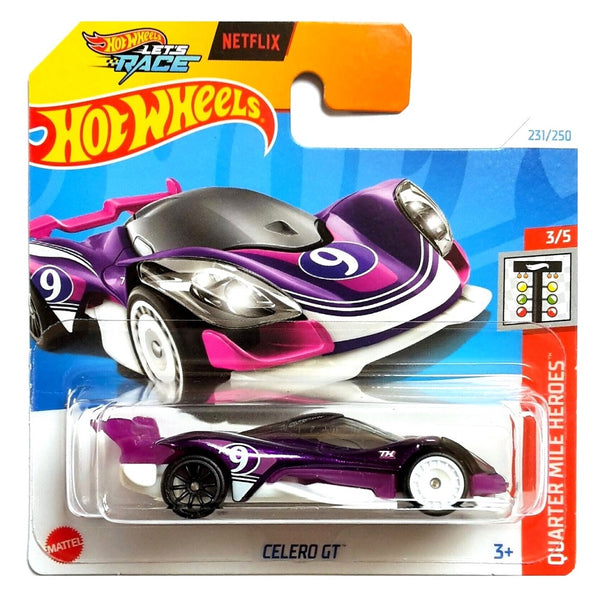 הוט ווילס נטפליקס סלרו GT | Hot Wheels Netflix Let's Race Celero GT