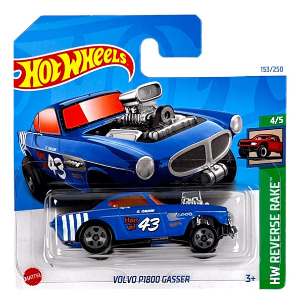 הוט ווילס וולוו P1800 גאסר | Hot Wheels Volvo P1800 Gasser