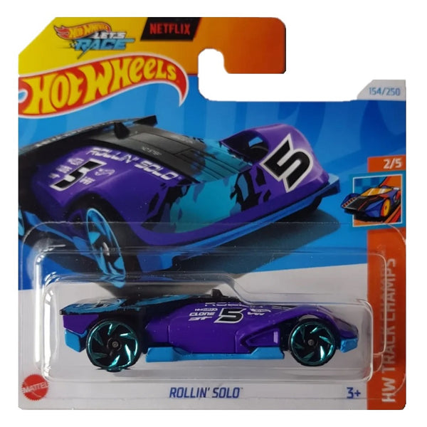 מכונית הוט ווילס רולינג סולו | Hot Wheels Netflix Let's Race Rollin' Solo