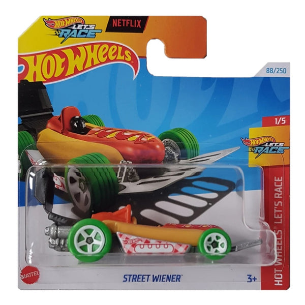 הוט ווילס נטפליקס נקניקיה | Hot Wheels Netflix Let's Race Street Wiener