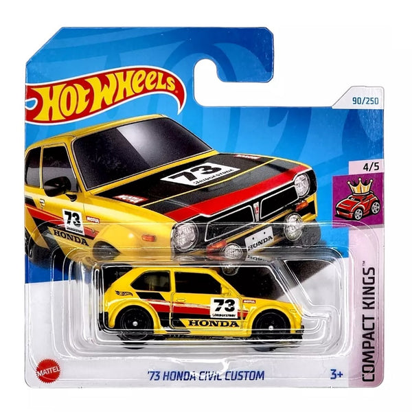 מכונית הוט ווילס הונדה סיוויק קאסטום 1973 | Hot Wheels '73 Honda Civic Custom