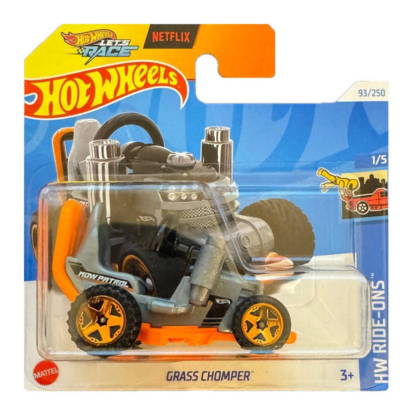 הוט ווילס נטפליקס גראס צ'ומפר | Hot Wheels Netflix Let's Race Grass Chomper