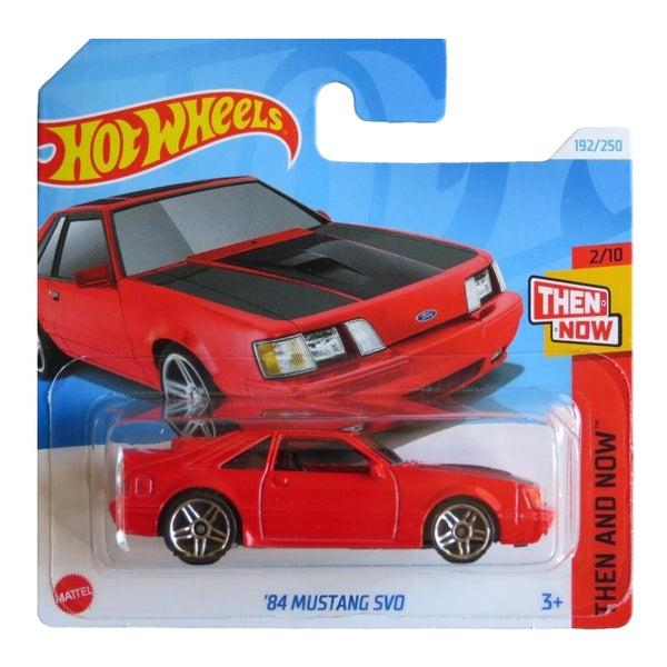 מכונית הוט ווילס פורד מוסטנג SVO 1984 | Hot Wheels '84 Mustang SVO