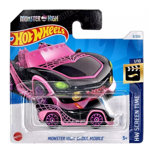 מכונית הוט ווילס מונסטר היי גול מובייל | Hot Wheels Monster High Ghoul Mobile (2nd Color)