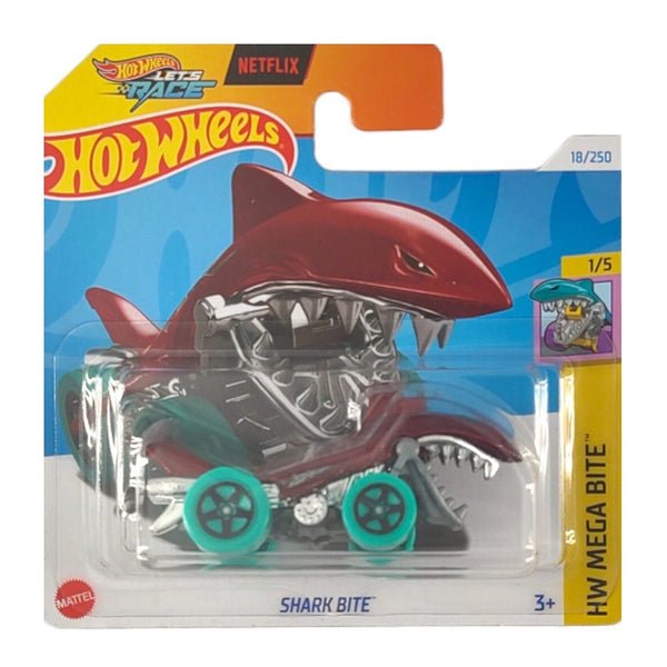 מכונית הוט ווילס שארק בייט | Hot Wheels Shark Bite (2nd Color)