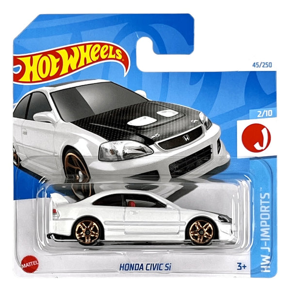 מכונית הוט ווילס הונדה סיוויק לבנה Si | Hot Wheels Honda Civic Si (2nd Color)