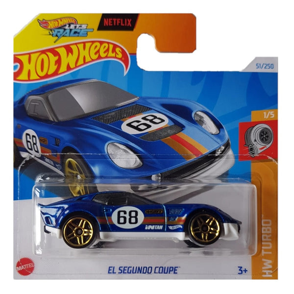 מכונית הוט ווילס אל סגונדו קופה | Hot Wheels El Segundo Coupe (2nd Color)