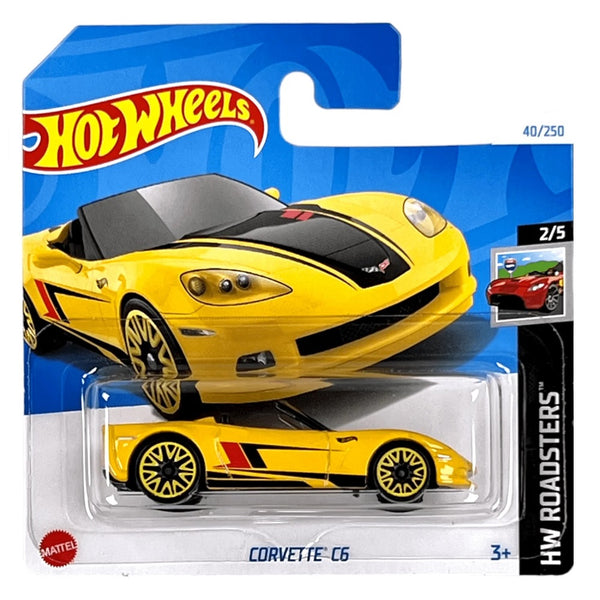 מכונית הוט ווילס קורבט C6 | Hot Wheels Corvette C6 (2nd Color)