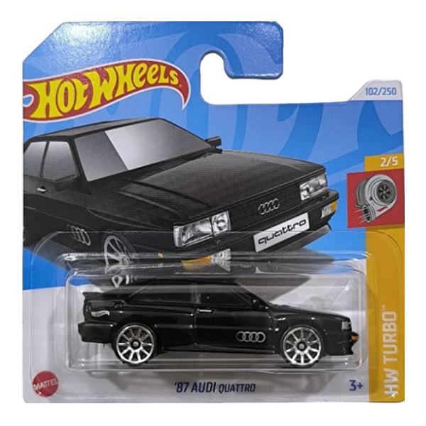 מכונית הוט ווילס אאודי קוואטרו 1987 | Hot Wheels '87 Audi quattro (2nd Color)