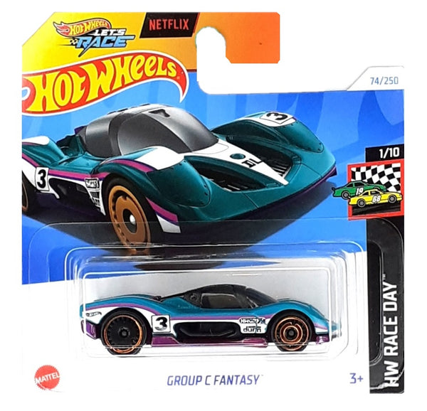 הוט ווילס נטפליקס גרופ סי פנטסי | Hot Wheels Netflix Let's Race Group C Fantasy (2nd Color)