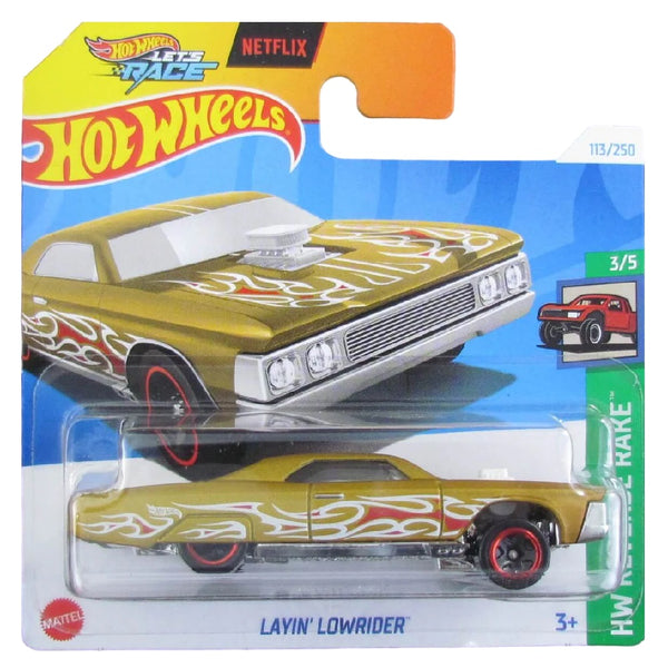 הוט ווילס נטפליקס לייאין לואוריידר | Hot Wheels Netflix Let's Race Layin' Lowrider (2nd Color)