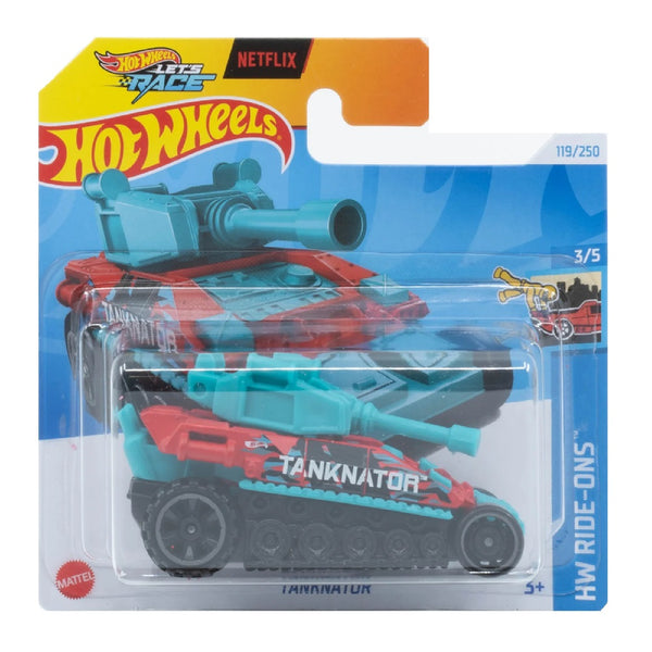 הוט ווילס נטפליקס טנקנייטור | Hot Wheels Netflix Let's Race Tanknator (2nd Color)