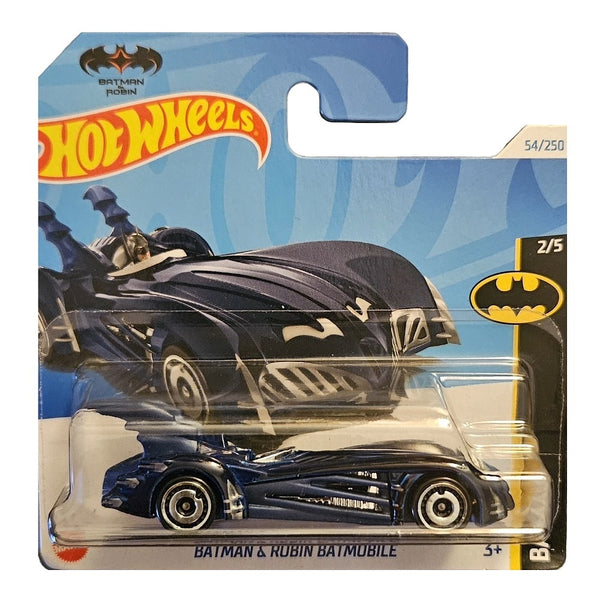 הוט ווילס באטמוביל באטמן ורובין | Hot Wheels Batman And Robin Batmobile (2nd Color)