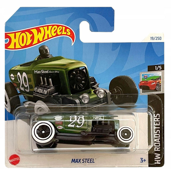 מכונית הוט ווילס מקס סטיל | Hot Wheels Max Steel (3rd Color)