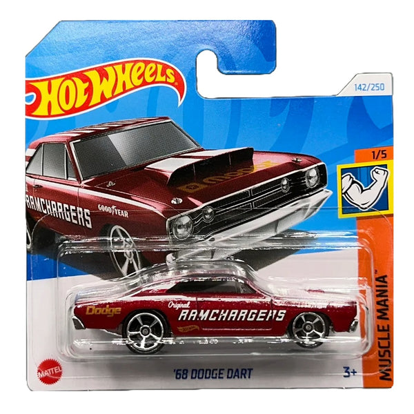 מכונית הוט ווילס דודג' דארט 1968 | Hot Wheels '68 Dodge Dart (2nd Color)