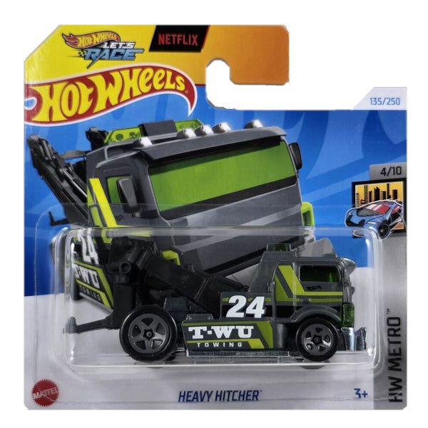 הוט ווילס נטפליקס הבי היטצ'ר | Hot Wheels Netflix Let's Race Heavy Hitcher (2nd Color)