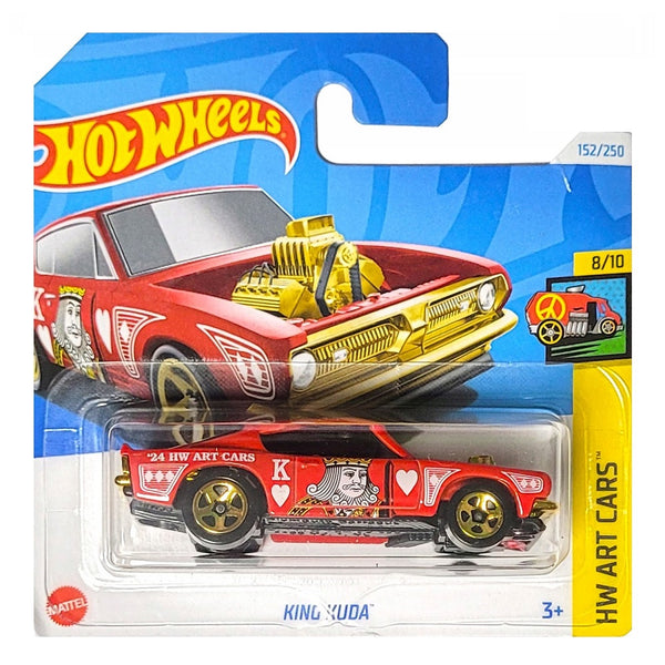 מכונית הוט ווילס קינג קודה | Hot Wheels King Kuda (2nd Color)