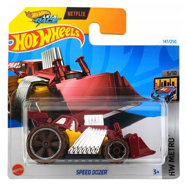 הוט ווילס נטפליקס ספיד דוזר | Hot Wheels Netflix Let's Race Speed Dozer (2nd Color)