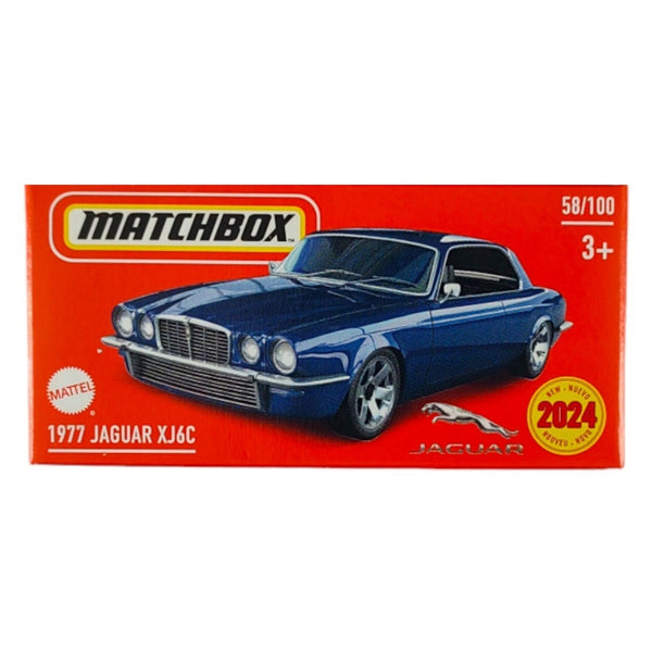 מכונית מאצ'בוקס יגואר XJ6C 1977 | Matchbox 1977 Jaguar XJ6C Power Grabs