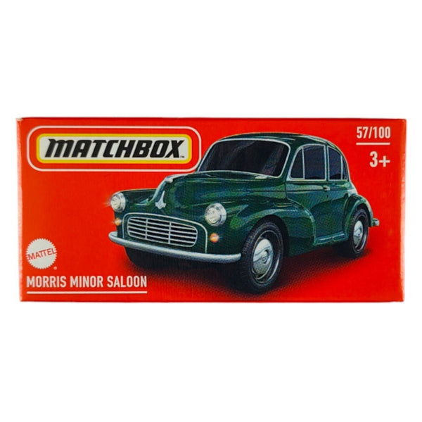 מכונית מאצ'בוקס מוריס מיינור סלון | Matchbox Morris Minor Saloon Power Grabs