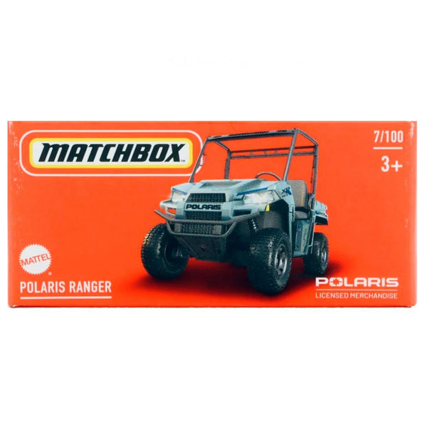 מאצ'בוקס פולריס ריינג'ר קופסת קרטון | Matchbox Polaris Ranger Power Grabs