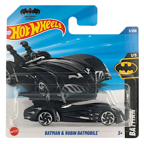 מכונית הוט ווילס באטמוביל באטמן ורובין | Hot Wheels Batman and Robin Batmobile