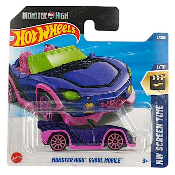 מכונית הוט ווילס מונסטר היי גול מובייל | Hot Wheels Monster High Ghoul Mobile