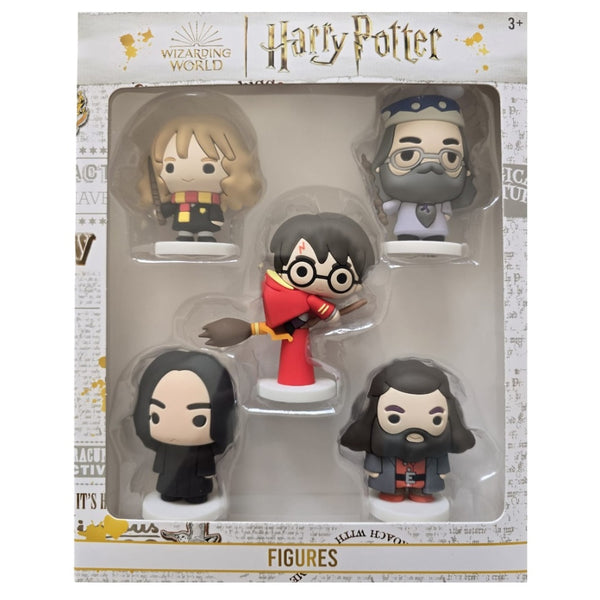 מארז 5 מיני דמויות הארי פוטר 6 ס"מ | Harry Potter Wizarding World Minifigures Pack