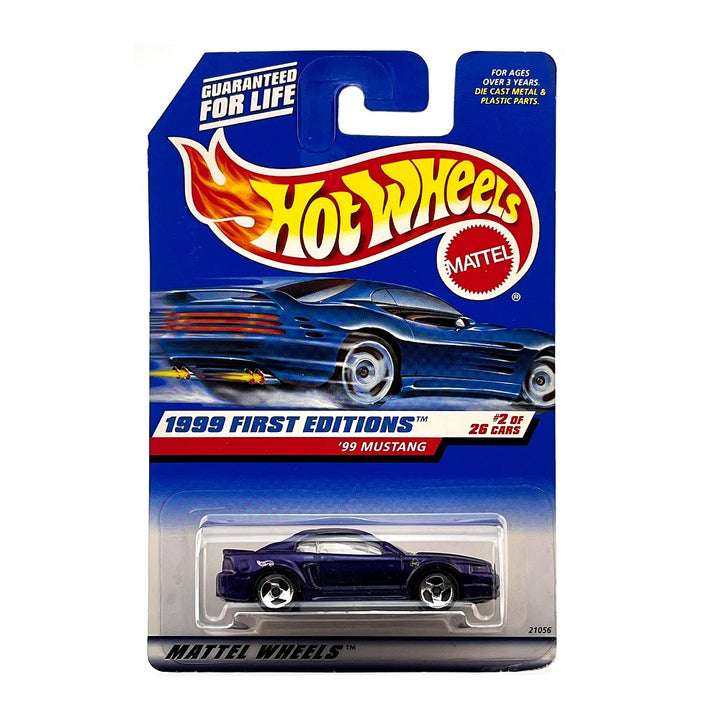 הוט ווילס פורד מוסטנג 1999 | Hot Wheels 1999 First Editions '99 Ford Mustang | רכבים | פלאנט איקס | Planet X