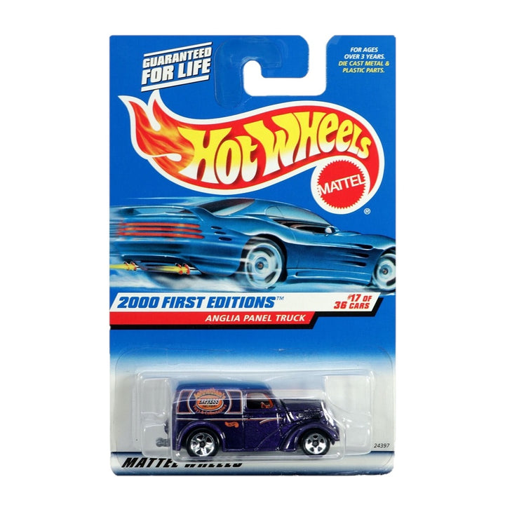 הוט ווילס פורד אנגליה פאנל טראק | Hot Wheels 2000 First Editions Ford Anglia Panel Truck | רכבים | פלאנט איקס | Planet X