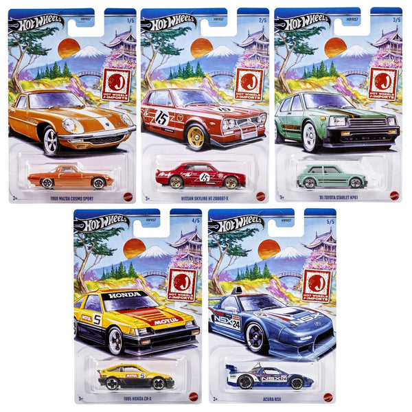 הוט ווילס יפן אימפורטס סט מלא | Hot Wheels J-Imports Series Full Set