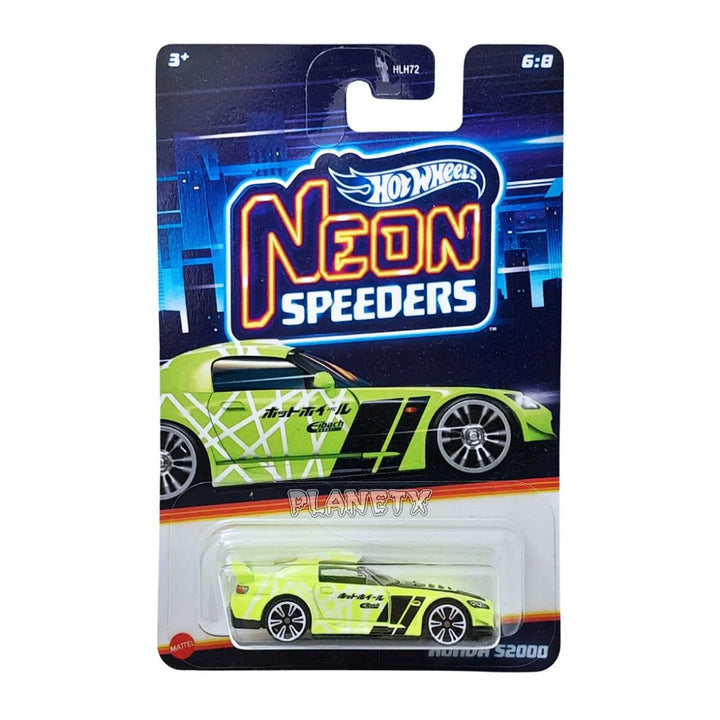 הוט ווילס הונדה S2000 ניאון ספידרס | Hot Wheels Honda S2000 Neon Speeders | רכבים | פלאנט איקס | Planet X