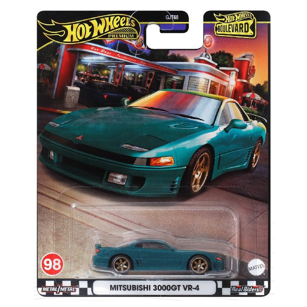 מכונית הוט ווילס פרימיום מיצובישי 3000GT VR-4 | Hot Wheels Premium Boulevard Mitsubishi 3000GT VR-4