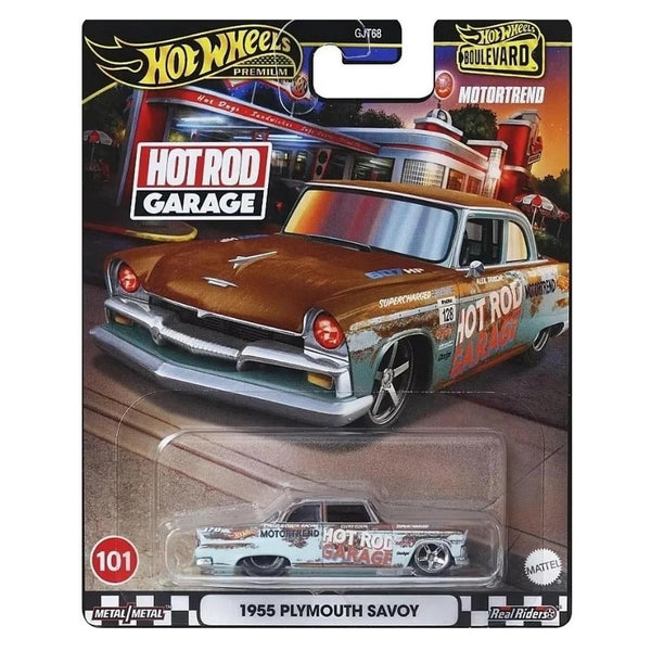 הוט ווילס פרימיום פלימות' סאבוי 1955 | Hot Wheels Premium Boulevard 1955 Plymouth Savoy