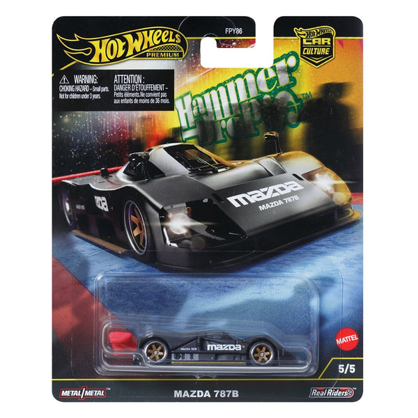 מכונית הוט ווילס פרימיום מאזדה 787B | Hot Wheels Premium Car Culture Mazda 787B