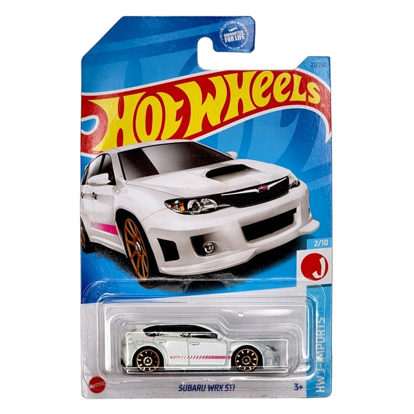 מכונית הוט ווילס סובארו אימפרזה WRX STI | Hot Wheels Subaru WRX STI (2nd Color)
