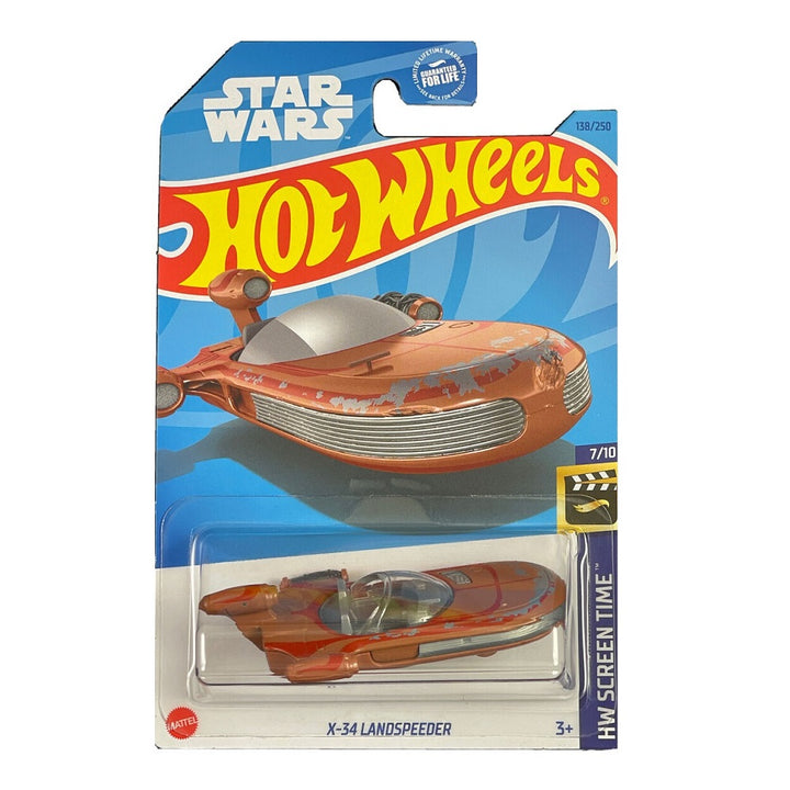 הוט ווילס אקס-34 לנד ספידר מלחמת הכוכבים | Hot Wheels X-34 Landspeeder | רכבים | פלאנט איקס | Planet X