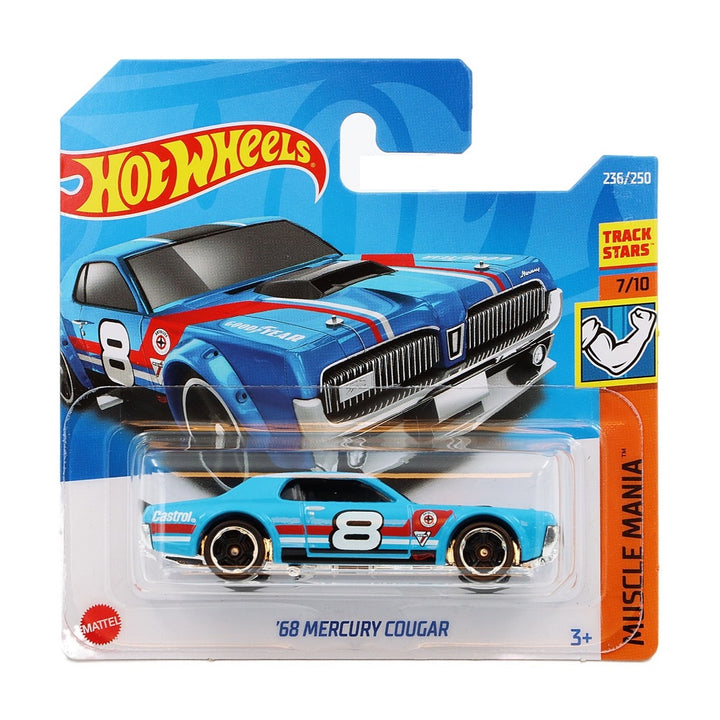 הוט ווילס מרקורי קוגר 1968 | Hot Wheels '68 Mercury Cougar | רכבים | פלאנט איקס | Planet X