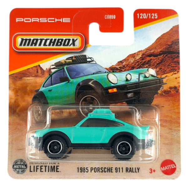 מכונית מא'צבוקס פורשה 911 ראלי 1985 | Matchbox 1985 Porsche 911 Rally