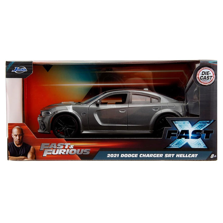 דודג' צ'ארג'ר הלקאט 2021 מהיר ועצבני 1:24 | Fast And Furious 2021 Charger SRT Hellcat Fast X | רכבים | פלאנט איקס | Planet X