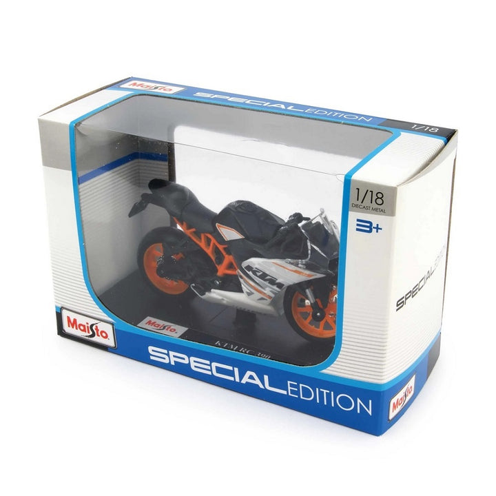 KTM RC 390 1:18 מהדורה מיוחדת | KTM RC 390 1:18 Maisto Special Edition | רכבים | פלאנט איקס | Planet X