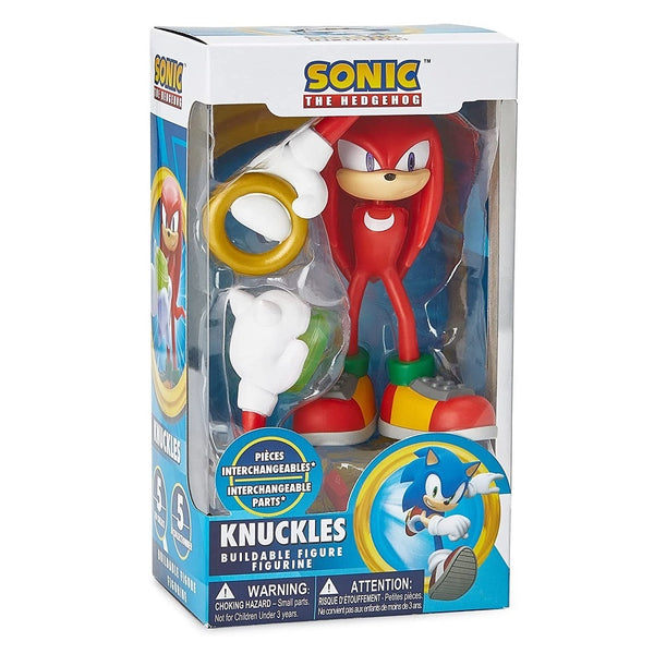 בובת נאקלס הקיפודן 10 ס"מ | Knuckles Sonic The Hedgehog 10cm Figure | דמויות וגיבורים | פלאנט איקס | Planet X