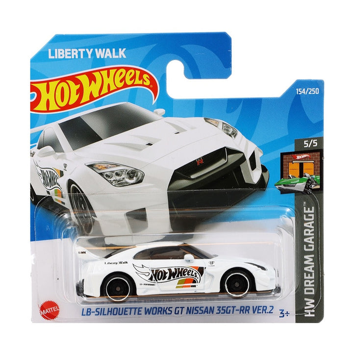 הוט ווילס ניסאן 35 ג'י טי אר אר | Hot Wheels LB-Silhouette WORKS GT Nissan 35GT-RR VER.2 (2nd Color) | רכבים | פלאנט איקס | Planet X