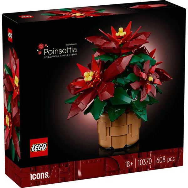 לגו 10370 חלבלוב הדור | LEGO 10370 Poinsettia