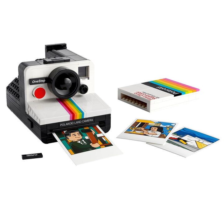 לגו 21345 מצלמת פולרואיד | LEGO 21345 Polaroid OneStep SX-70 Camera | הרכבות | פלאנט איקס | Planet X