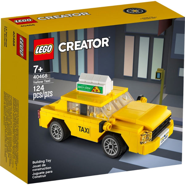 לגו 40468 מונית צהובה | LEGO 40468 Yellow Taxi